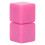 Set di 6 dadi di plastica rosa vuoti, 30mm per matematica e giochi 1