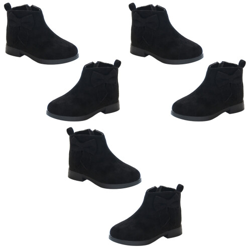 3Paare Winter Stiefeletten Stilvolle Ankle Boots 2