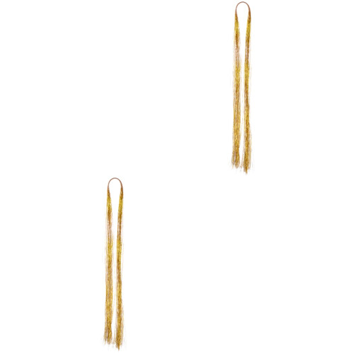 2000Stk Golden Haarverlängerung Tinsel Sparkle Für 2