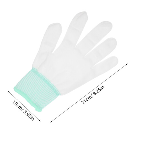 24Paare Weiße Schnittfeste Gartenschutz Nylon 2