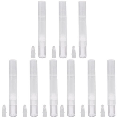 9Stk Makeup Stifte Kunststoff Transparent Doppelte Augenlid Form 1