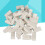 100Stk Maniküre Seal Weiß Elastisch Robust 9