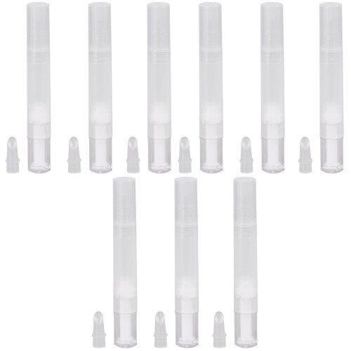 9Stk Makeup Stifte Kunststoff Transparent Doppelte Augenlid Form 2