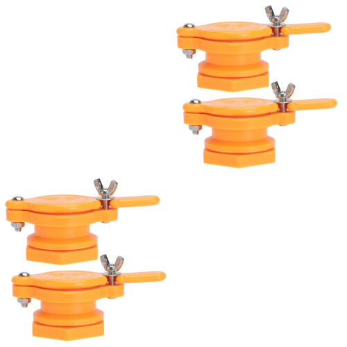 4Stk Bienenhonig Ablasshahn Gelb, Langlebig, Mit - 2