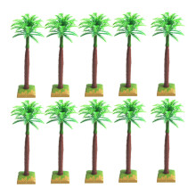 20Stk Kokosbaum Modell Grün Für Landschaft Und Modelle