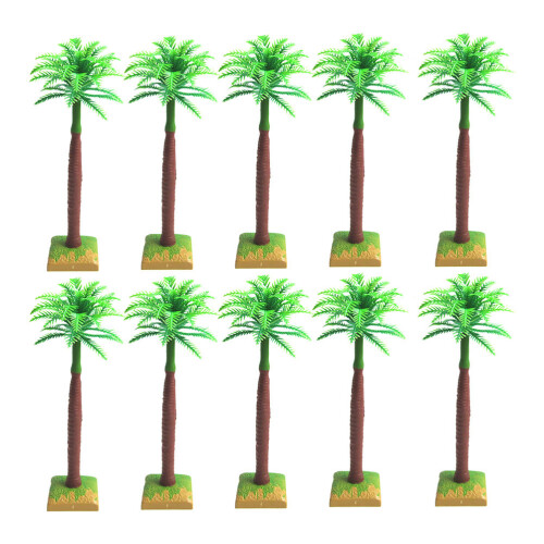 20Pièces Modèles Arbres Paysage Vert Pour Décor Table Maquette