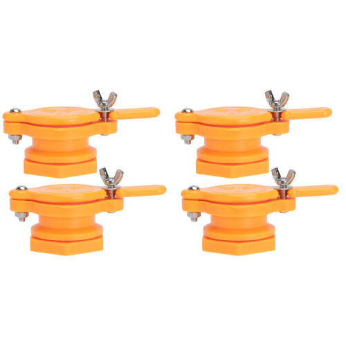 4Stk Bienenhonig Ablasshahn Gelb, Langlebig, Mit - 1