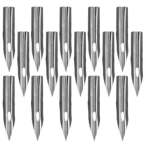 120Pièces Plumes Métal Argentées Pratique Durable 1