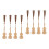 8Stk Bambus Lesezeichen Violine Form Mit Quaste Für Damen 4