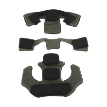 Helmet Lining Set Nylon Sponge Replacement for MICH ACH FMA Army Green 260g