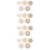 20St Threading Organizer Platte Met Decoratief Ontwerp Beige 9