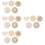 20St Threading Organizer Platte Met Decoratief Ontwerp Beige 8