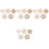 20St Threading Organizer Platte Met Decoratief Ontwerp Beige 4