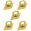 5St Lichtgewicht Gouden Saxofoon Accessoires Set 7
