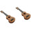 2St Assorti Kleuren Plastic Ukulele Kinderspeelgoed 4