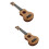 2St Assorti Kleuren Plastic Ukulele Kinderspeelgoed 7