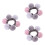 3Stk Kinderhaarbänder Elastisch Mit Plüschball Bunter Ponytail Halter 6