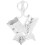 3St Huishoudelijke Bestekhouder Zinklegering Chophouder Compact 3
