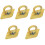 5St Lichtgewicht Gouden Saxofoon Accessoires Set 3
