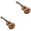 2St Assorti Kleuren Plastic Ukulele Kinderspeelgoed 3