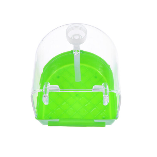 2St Plastic Vogelbad Met Papegaaien En Kanaries 1