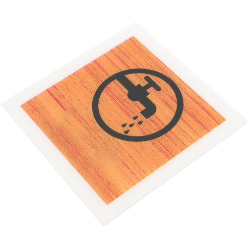 5St Acryl Caution Signs Waterbesparing Voor Kantoren En 2
