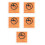 5St Acryl Caution Signs Waterbesparing Voor Kantoren En 9