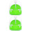 2St Plastic Vogelbad Met Papegaaien En Kanaries 7