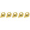 5St Lichtgewicht Gouden Saxofoon Accessoires Set 8