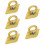 5St Lichtgewicht Gouden Saxofoon Accessoires Set 10