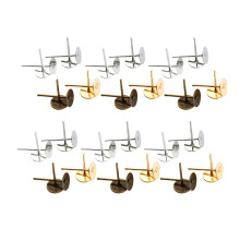 1600St Oor Studs Metaal Plating Vrouwen Mix