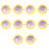 5St Bloem Zonnebrillen Creatief Feest Accessoires 7