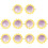 5St Bloem Zonnebrillen Creatief Feest Accessoires 6
