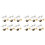 1600St Oor Studs Metaal Plating Vrouwen Mix 2