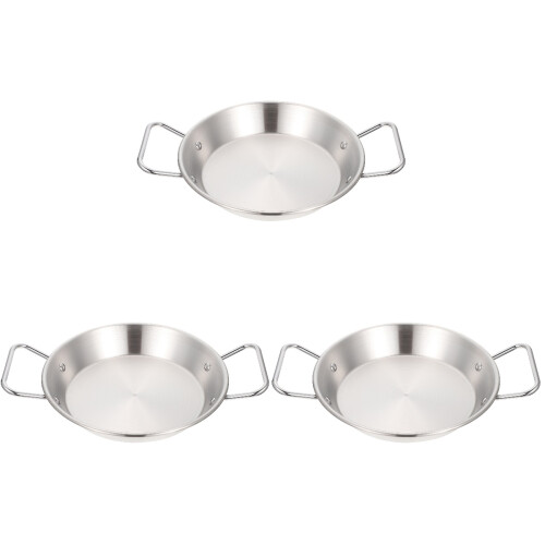 3Stk Snackschalen Silber Für Zuhause Snacks Und 1
