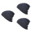 3Stk Männer Strickmütze Skihaube 6