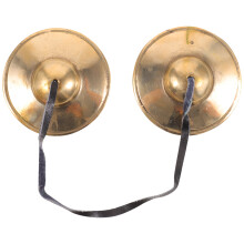 3Sets Handgemaakte Gouden Cymbals Bell Voor Meditatie Yoga Kinderen