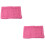 2St Lichtgewicht Warm Roze Winter Hamster Dierbed Pad 6