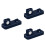 3Stk Lade Dock Für Telefon Wireless Earphone Elegantes Design 6