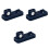 3Stk Lade Dock Für Telefon Wireless Earphone Elegantes Design 3