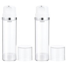 4Stk Hochwertige Transparent Airless Pumpspender Für Gesicht & Reisen