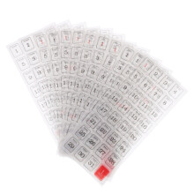 5Sets Praktische Kalenderregister Aufkleber Für Büro Und Schule Farbe