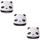 3St Duurzame Plastic Tissuebox Zwart Creatief En Chic 9
