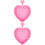 2Stk Rosa Silikon Matte, Ideal Für Make-Up Bürsten 5