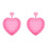 2Stk Rosa Silikon Matte, Ideal Für Make-Up Bürsten 2
