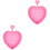2Stk Rosa Silikon Matte, Ideal Für Make-Up Bürsten 3