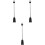 3Stk E27 Lampensockel Adapter Verlängerung Pbt Material 5