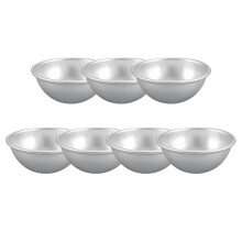 27Stk Mini Tarte- Und Kuchenformen Aus Aluminium Für Haushalt Silber