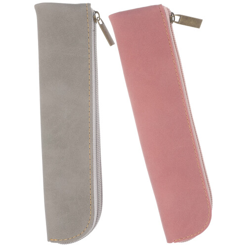 10Stk PU Stiftebox Bunt Elegant Mäppchen Für Studium 1