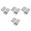 8Stk Silberne Metallbox Schiebedeckel Luftdicht Kleine Dose 4
